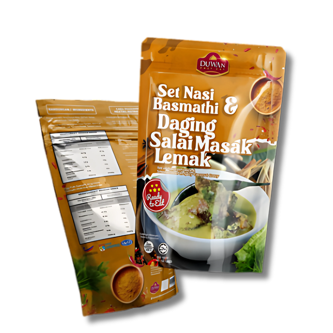SET NASI BASMATHI DAGING SALAI MASAK LEMAK